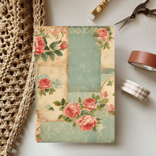 Victorian vintage Floral scrapbook papers