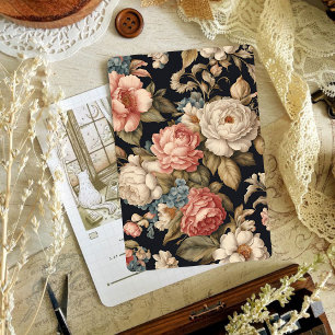 Victorian vintage Floral scrapbook papers
