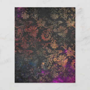 Victorian Vintage Gothic Scrapbook Paper Sheet
