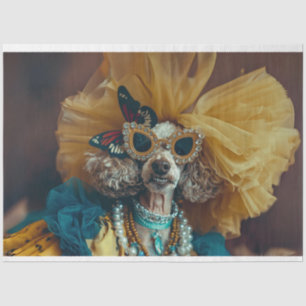 Victorian Vintage Royal Cat Decoupage Tissue Paper