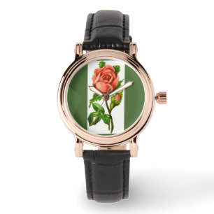 Victorian Vintage Style English Rose Watch