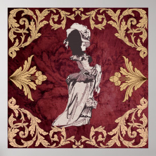 Victorian Wall Art Poster