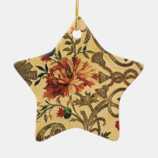 Victorian Wallpaper Ceramic Ornament
