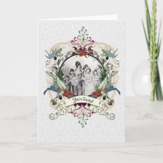 Victorian Wedding Invitation