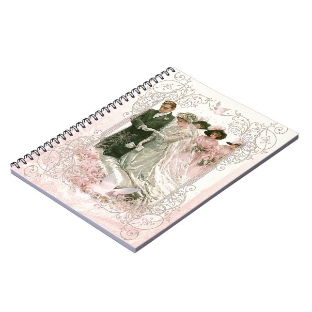 Victorian Wedding - Notebook (Left Side)