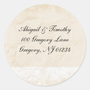 Victorian Wedding Sticker