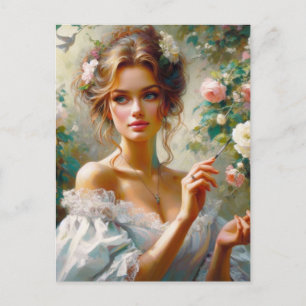 Victorian Woman 3 Postcard