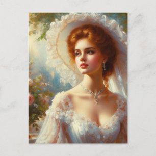 Victorian Woman 5 Postcard