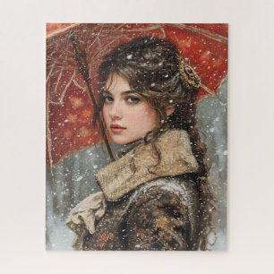 Victorian Woman Jigsaw Puzzle