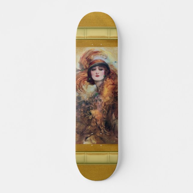 Victorian Woman Skateboard (Front)
