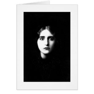 Victorian woman with haunting expression