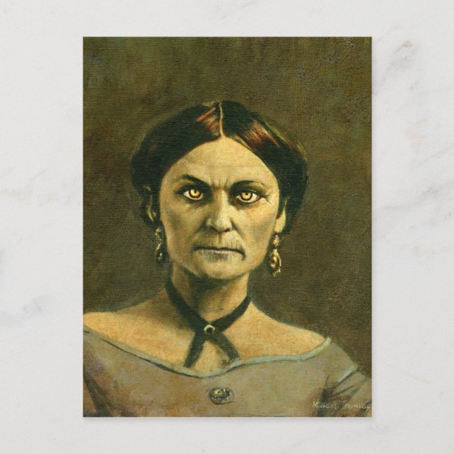 Victorian Zombie Postcard (Front)