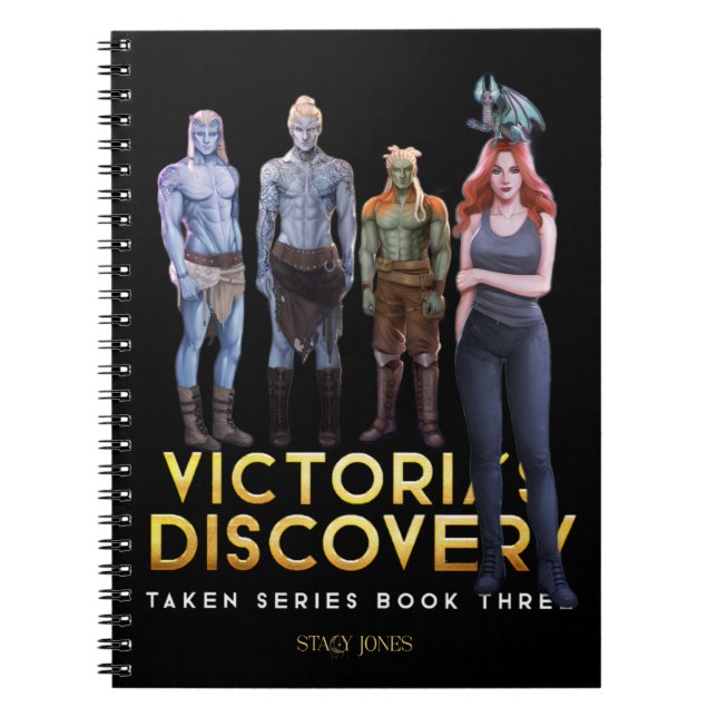 Victoria's Discovery Spiral Notebook (Front)