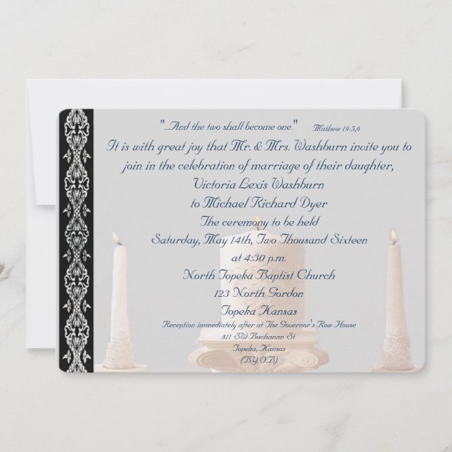 Victorias' Invitations (Front)