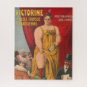 Victorine, The Beautiful Parisian Large Woman Jigsaw Puzzle