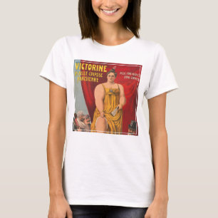 Victorine, The Beautiful Parisian Large Woman T-Shirt