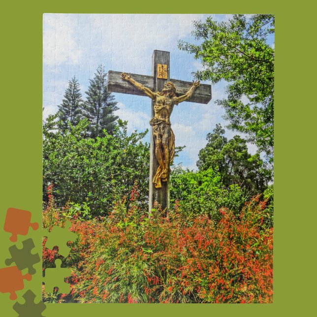Victorious Christ Bronze Sculpture Winter Park, FL Jigsaw Puzzle (Creator Uploaded)