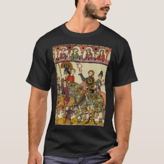 Victorious Knight, 14th Century Mediaeval Art  T-Shirt