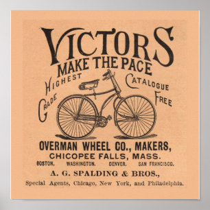 Victors Bikes Poster