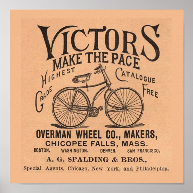 Victors Bikes Poster (Front)