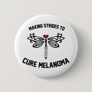 Victors Melanoma Research Team Button