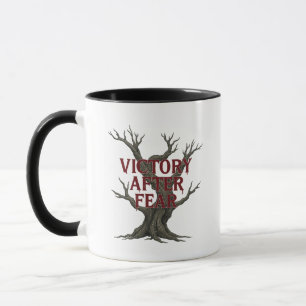 Victory After Fear – Tree Design Coffee Mug