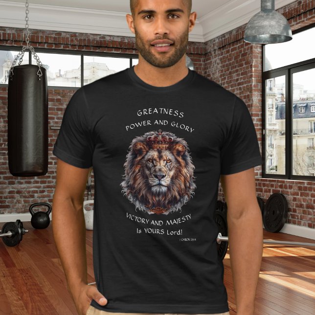 Victory and Power King Of Creation Lion T-Shirt (Creator Uploaded)