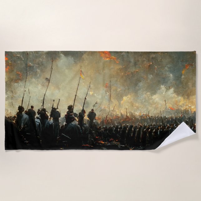 Victory Beach Towel (Front)