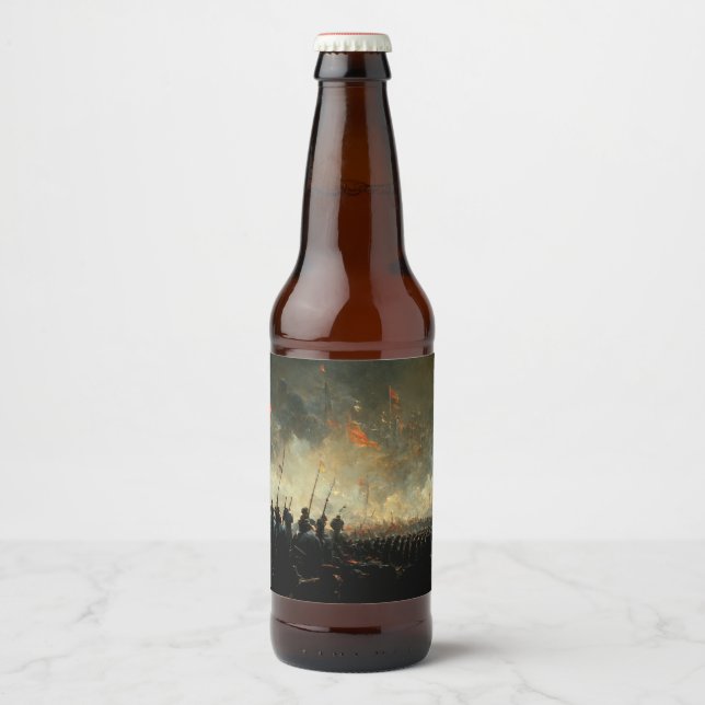Victory Beer Bottle Label (Front)