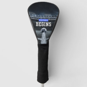 Victory Begins Here - Motivational Golf Head Cover
