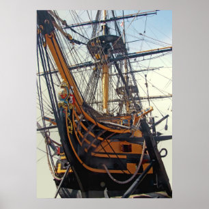 Victory: Bow Port Quarter Poster