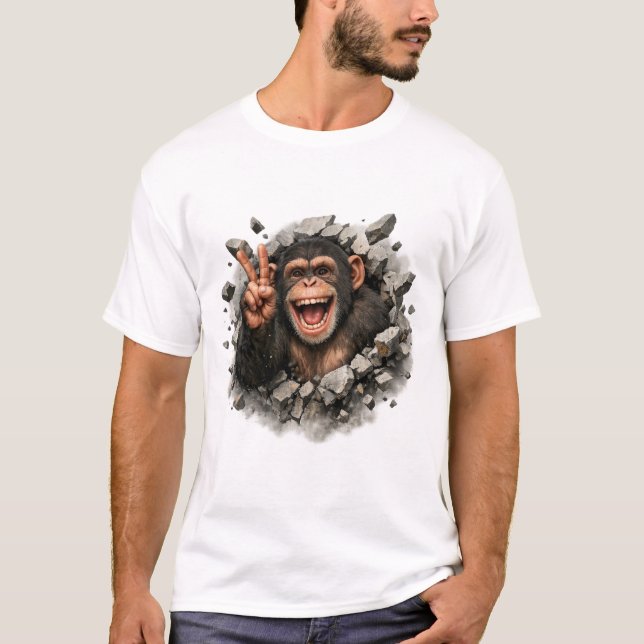 Victory Breakout Monkey Tee  (Front)