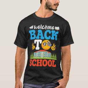 Victory Emotion And Peace Welcome Back To School S T-Shirt