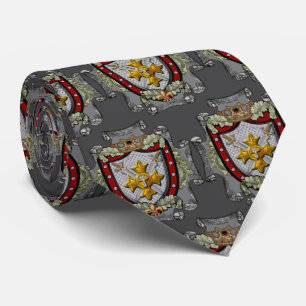 Victory Family Crest Shield  Tie