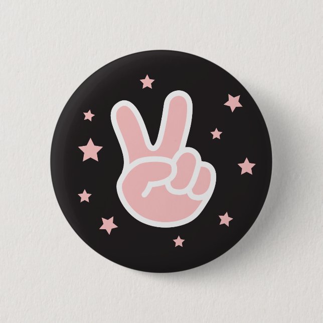 Victory for Me! 6 Cm Round Badge (Front)