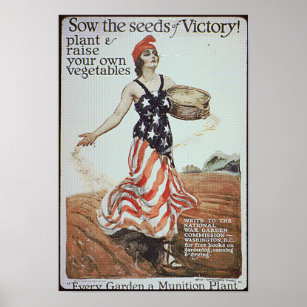 Victory Garden Ad Poster
