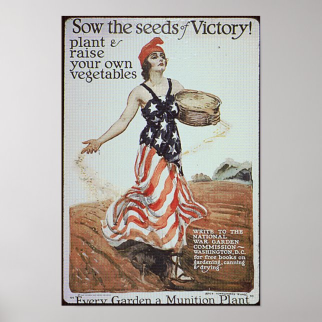 Victory Garden Ad Poster (Front)