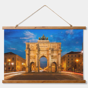 Victory Gate Munich Germany Hanging Tapestry