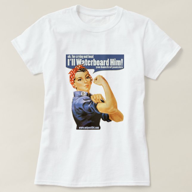 Victory Girl Waterboards T-Shirt (Design Front)