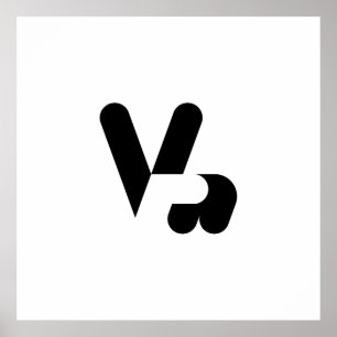 Victory Hand Symbol Poster