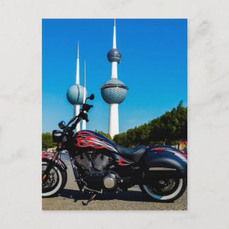 Victory High Ball at Kuwait Towers Postcard