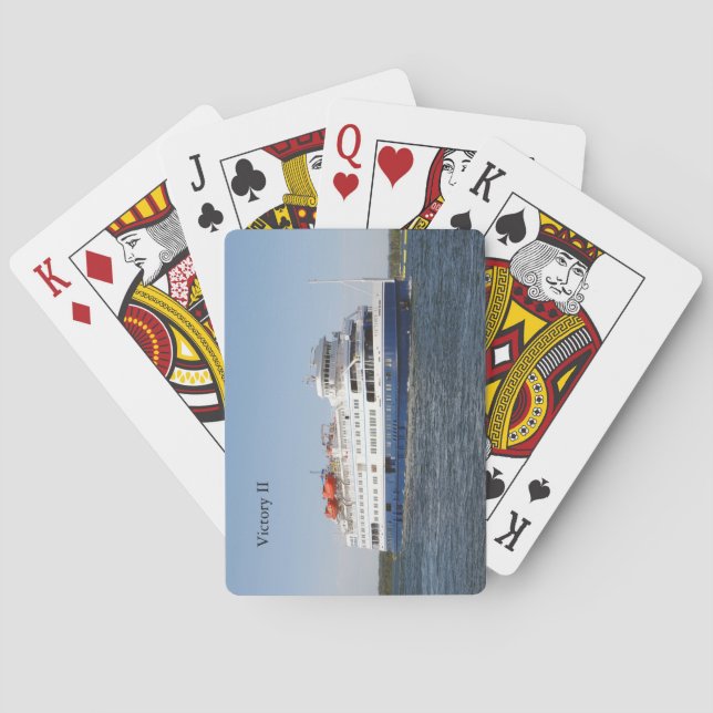 Victory II playing cards (Back)