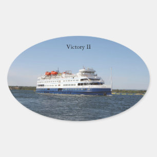 Victory II sticker