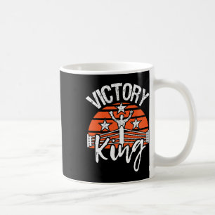 Victory King - Boxing Lover Gym Boxer Kickboxing K Coffee Mug