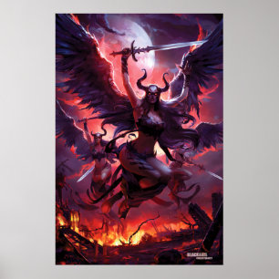 Victory Of The Death Valkyries! XL Poster