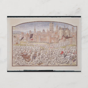 Victory of the inhabitants of Ghent led by Postcard