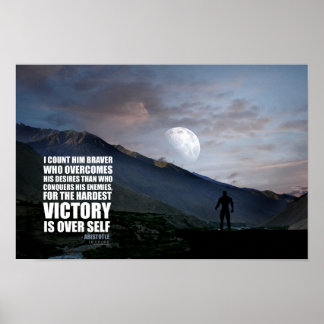 Victory Over Self Poster