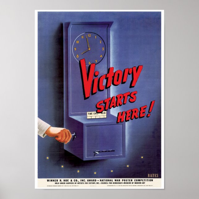 Victory Starts Here! Poster (Front)