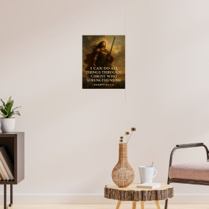 Victory Through Him  Poster