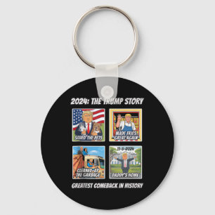 Victory Trump 2025 Greatest Comebyck Keepsake Winn Key Ring
